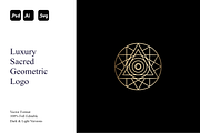 Luxury Sacred Geometric Logo, a Branding & Logo Template by Luxury Logos (Thumbnail 1 of 4)