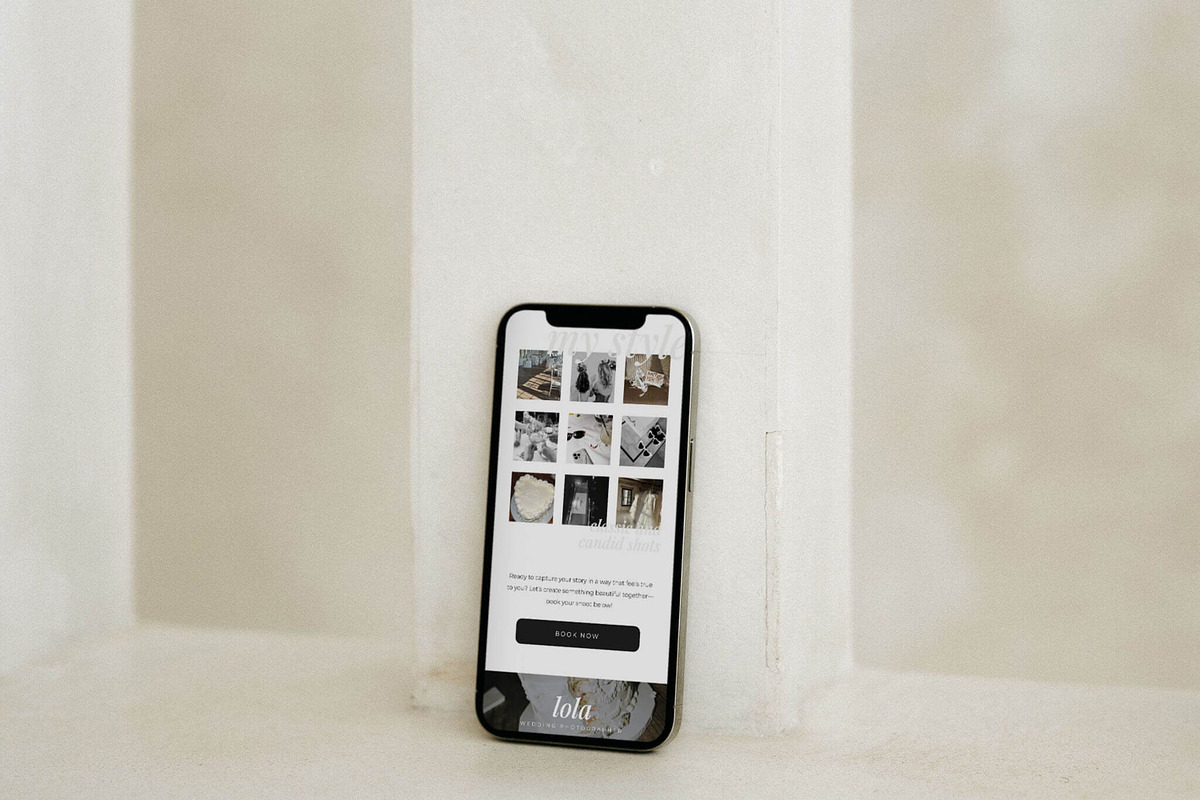 Showit Instagram Links Page Template, a Landing Page Template by Blush Created (Photo 6 of 15)