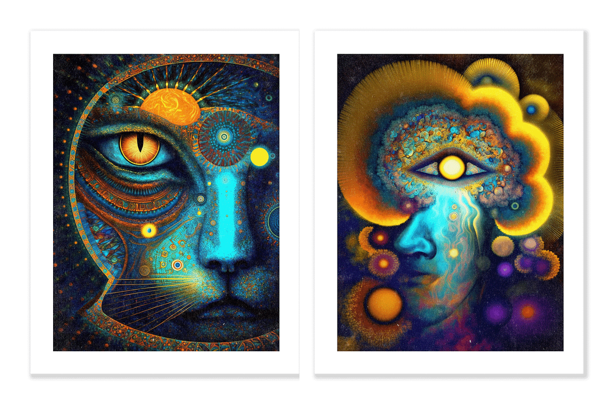 Dage Collection · Shaman Vision, a Decorative Illustration by milatovar (Photo 3 of 19)