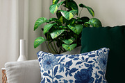 Blue Floral Toile Pattern, a Pattern Graphic by elfy creative (Thumbnail 5 of 5)