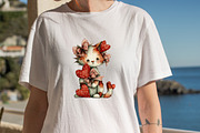 Valentine Cat Clipart Bundle., an Illustration by SVGArt (Thumbnail 2 of 10)
