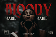Fridie - Horror Serif Typeface, a Serif Font by MaikoHatta (Thumbnail 2 of 7)