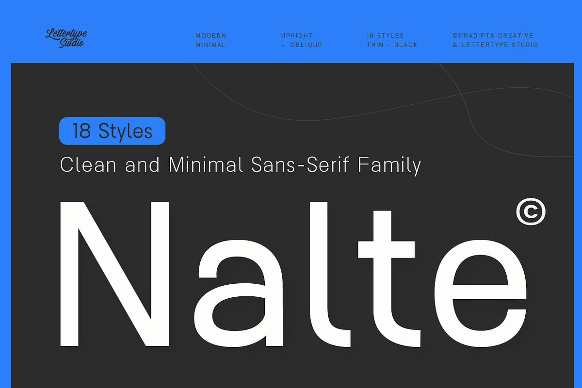 Nalte Sans Family | Intro 60% OFF, a Sans Serif Font by Lettertype Studio (Photo 1 of 15)