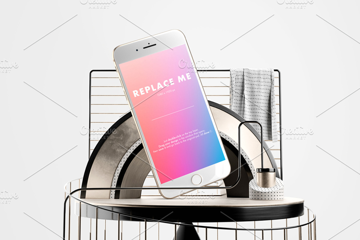 iPhone 8 Creative Mockups Set, an iPhone Mockup by As Good As Possible (Photo 15 of 16)