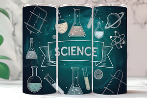 STEM Science Teacher Tumbler, an Arts & Entertainment Photo by LamanAzalea