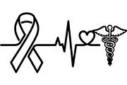 Black Awareness Ribbon Icon Set, a Healthcare Illustration by Artivon (Thumbnail 43 of 51)