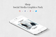 Shop Pack, a Social Media Template by Social Corner Graphics (Thumbnail 1 of 8)
