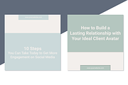 Clean and Minimal Instagram Posts, a Social Media Template by Hunt Family Design (Thumbnail 3 of 7)