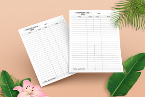 Editable Business Agenda Planner