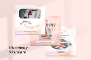 Skincare Instagram Canva Template, a Social Media Template by Azruca (Thumbnail 5 of 10)