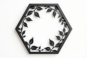 Floral Laser Cut Frame Set, an Illustration by Creativeshirt (Thumbnail 9 of 9)