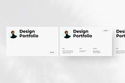 Portfolio PowerPoint Template, a Presentation Template by Design18th (Thumbnail 2 of 9)