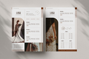 Photography Price Guide, a Flyer Template by Agape Design