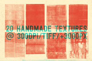 Letterpress & Dry-Ink Print Textures