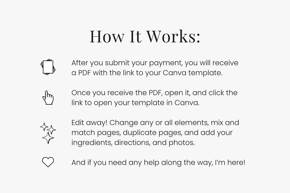 Canva Recipe Template | Matcha, a Templates & Theme by Erin Cassidy (Photo 5 of 5)