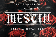 Mesciv Metal Blackletter Font