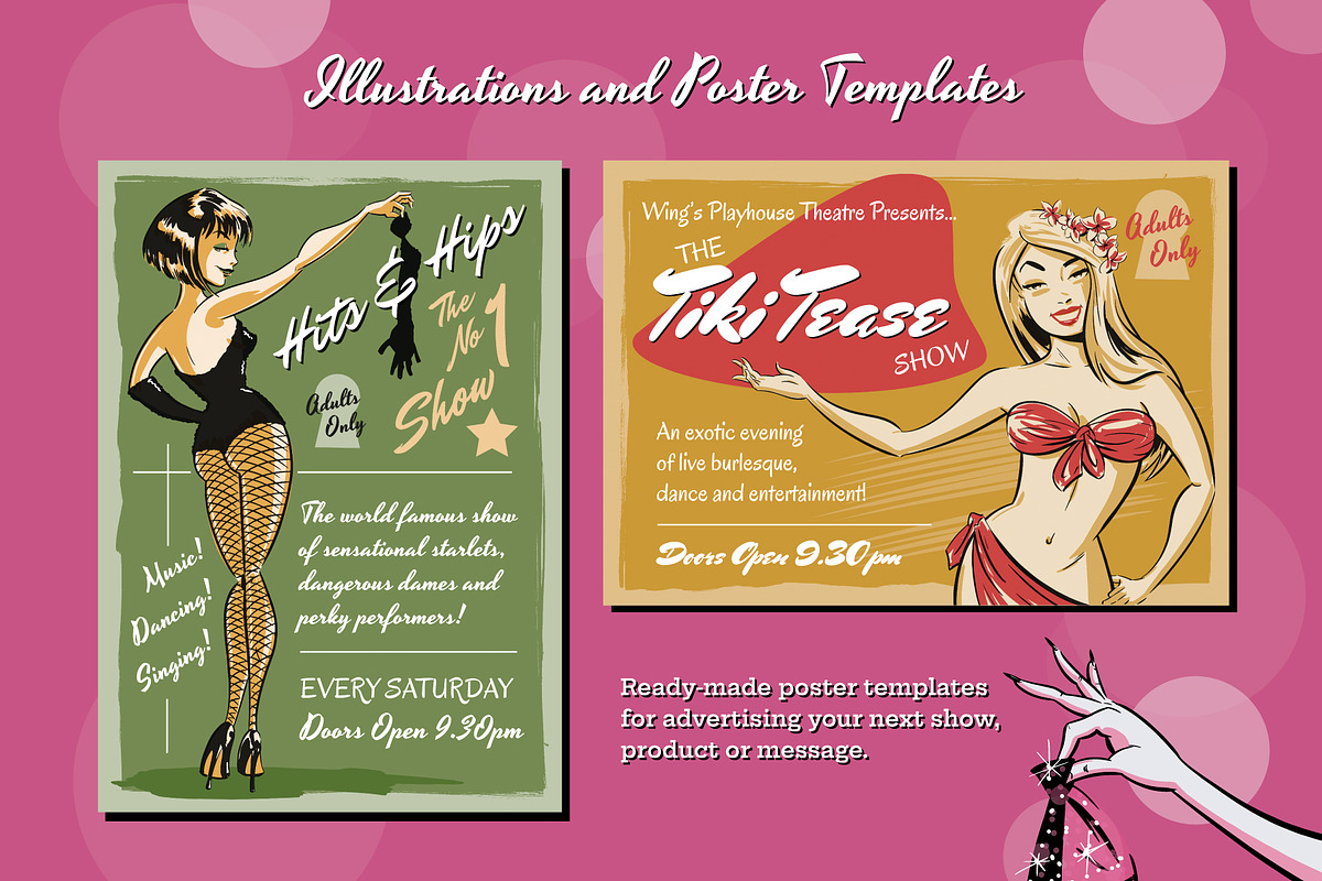 Pin-Up Illustrations and Posters, a Person Illustration by Wingsart Studio (Photo 4 of 5)
