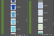 T-Shirt Mock-Ups Front, a Presentation Template by Gordon Designs (Thumbnail 6 of 9)