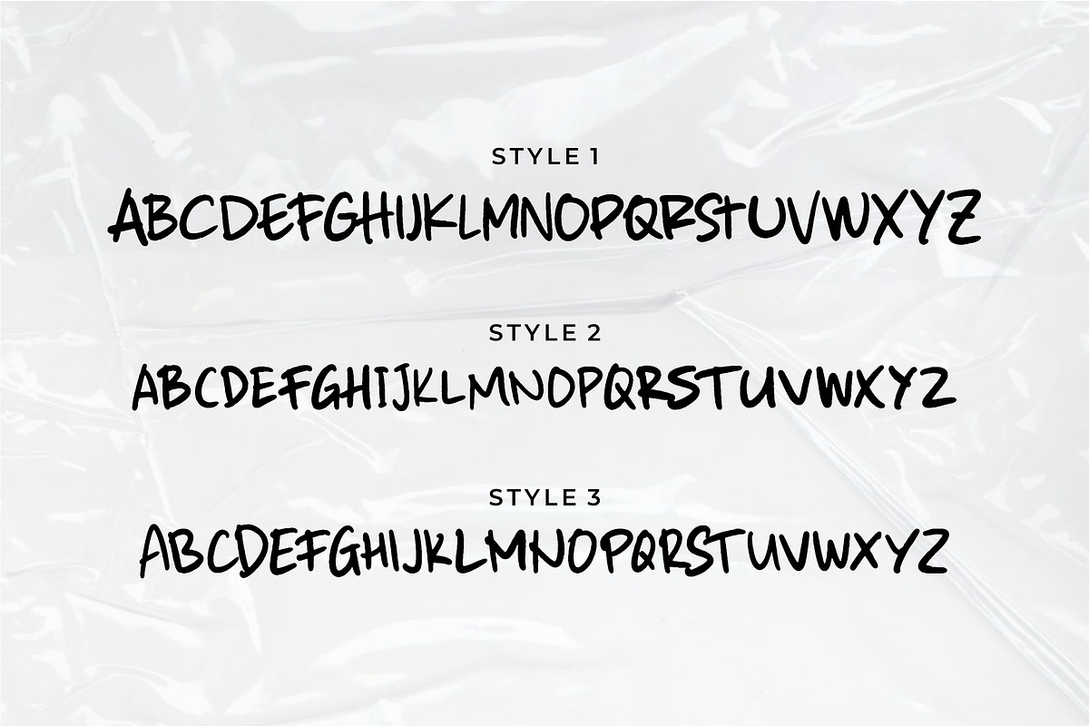 Straussy – 3 Style Bold Handwritten, a Handwritten Font by Typehand Studio (Photo 3 of 10)