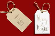 Holiday Calligraphy Overlays 2, an Illustration by Irina Vascovet (Thumbnail 3 of 5)