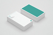 15 Minimal Business Card Designs, a Business Card Template by DanFreebairn (Thumbnail 2 of 5)