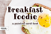 Breakfast Foodie painted serif font, a Serif Font by Rachel White Art (Thumbnail 2 of 9)