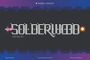 Solderwood - Display Pixel Font, a Font by Flawless And Co (Thumbnail 1 of 9)
