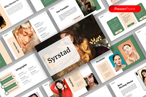 Syrstad – PowerPoint Template, a Presentation Template by kreatifreya