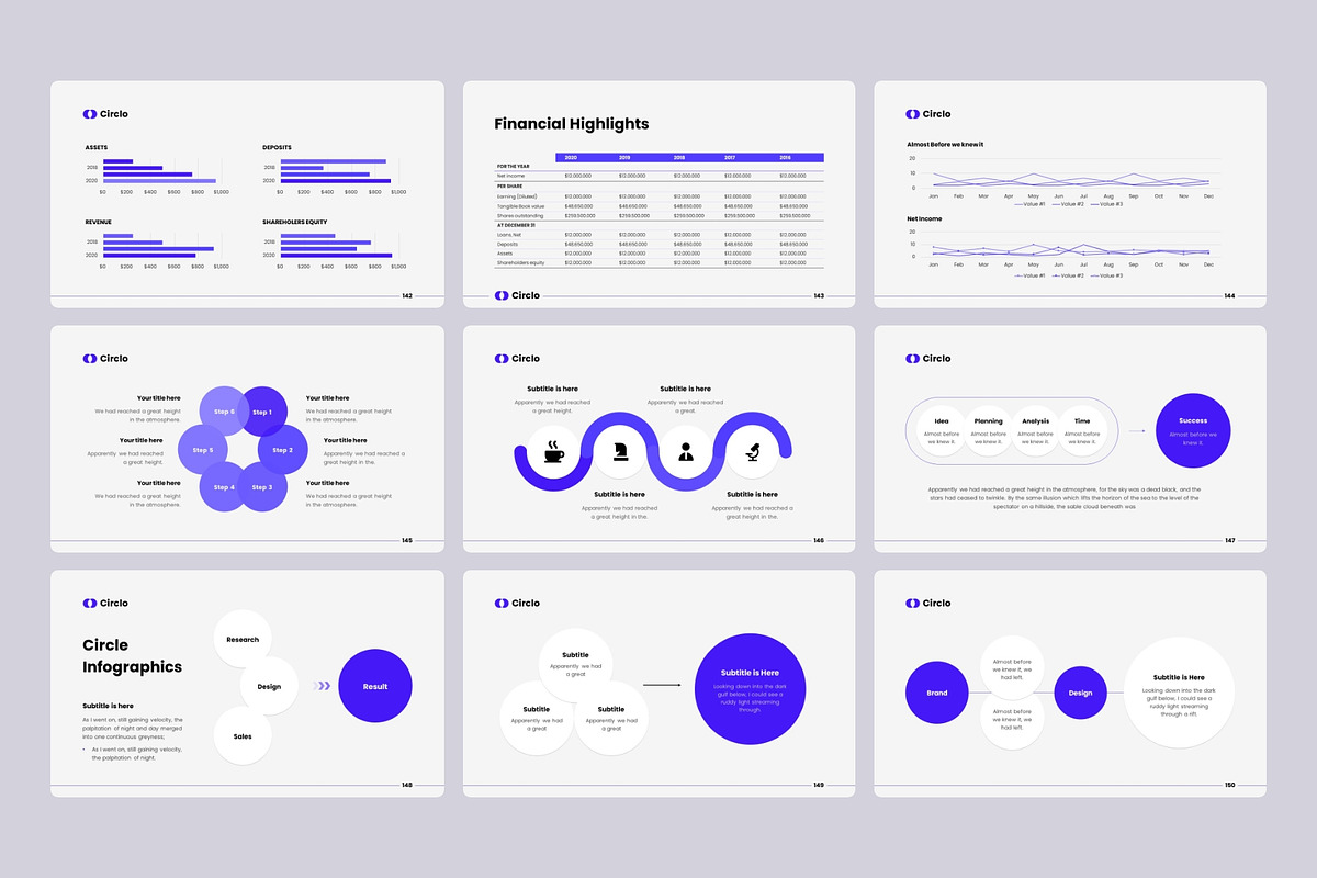 Circlo- Animated Keynote Template, a Presentation Template by MNML Agency (Photo 29 of 62)