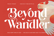 Beyond Wandler Modern Serif Font