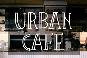 Barista Urban Font