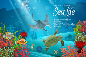 Sea Life Set