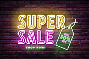Party - Modern Fun Neon Font, a Sans Serif Font by Hamz Studio (Thumbnail 10 of 16)