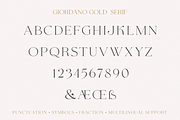 Giordano Gold, a Serif Font by Larin Type Co. (Thumbnail 13 of 15)