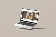 Laptop Mockup, a Device Mockup by graphicsecond (Thumbnail 5 of 6)