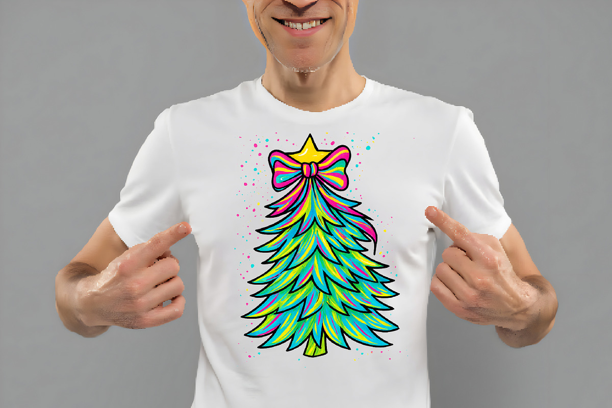 Coquette Christmas PNG Tree, an Illustration by Daily.Designs (Photo 2 of 5)