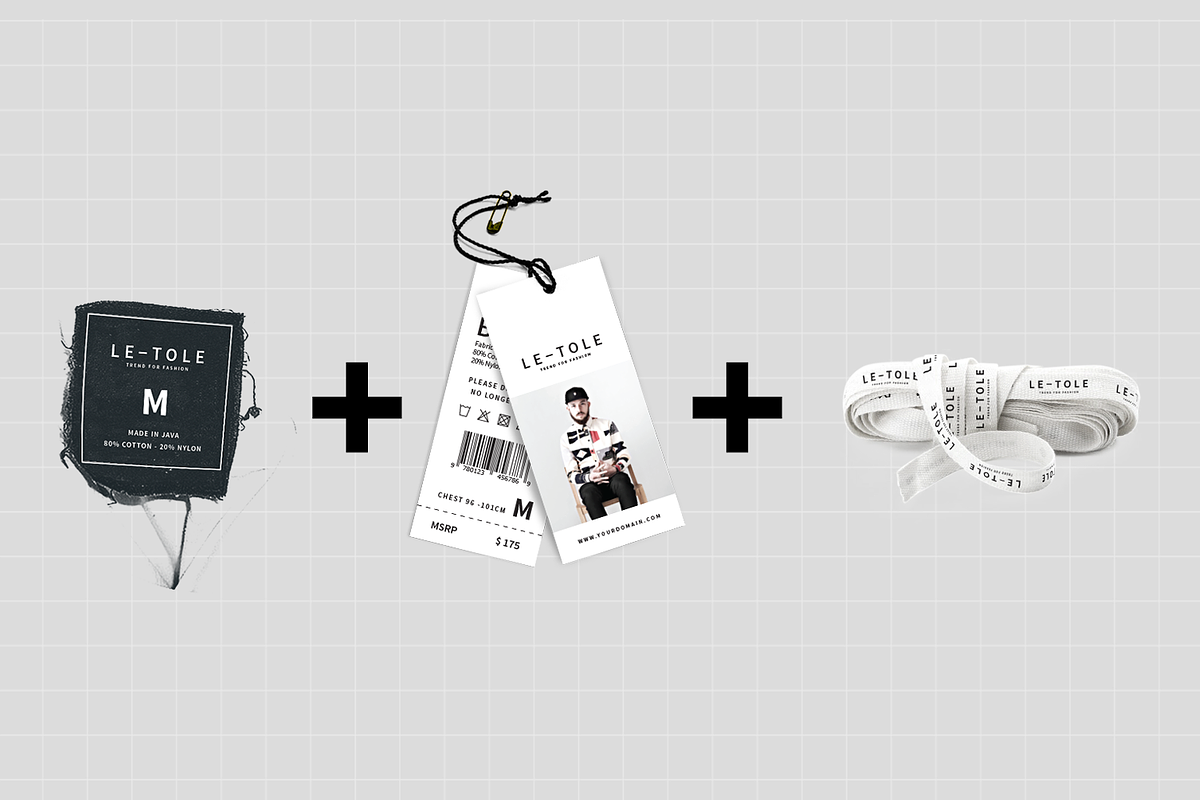 Fabric Care Icons, Label & Hang Tag, a Card Template by BOXKAYU (Photo 2 of 4)