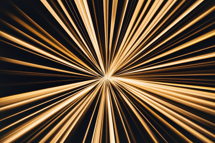 Abstract Golden Light Rays & Sparkle, a Background Photo by Virgo Studio