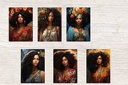 AFRO AMERICAN GODDESS JUNK JOURNAL, a Person Illustration by Daring Digies (Thumbnail 3 of 6)