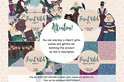Forest Witch Pattern | Halloween, a Pattern Graphic by GlamArtZhanna (Thumbnail 4 of 4)