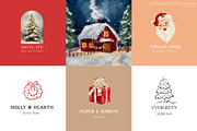 Christmas Watercolor Collection, a Graphic by Julia Dreams (Thumbnail 9 of 11)