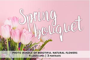 Spring bouquet bundle
