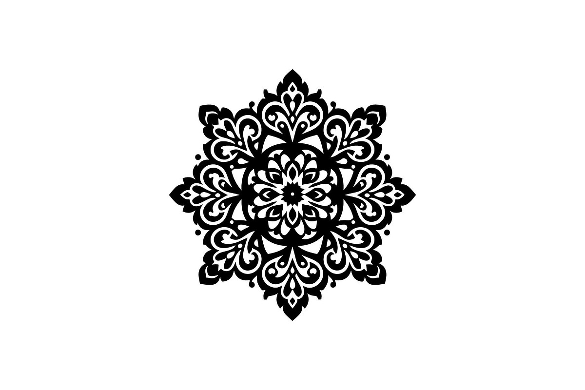 Floral Mandala Ornament Set, an Object Graphic by Gfx_Store (Photo 11 of 13)