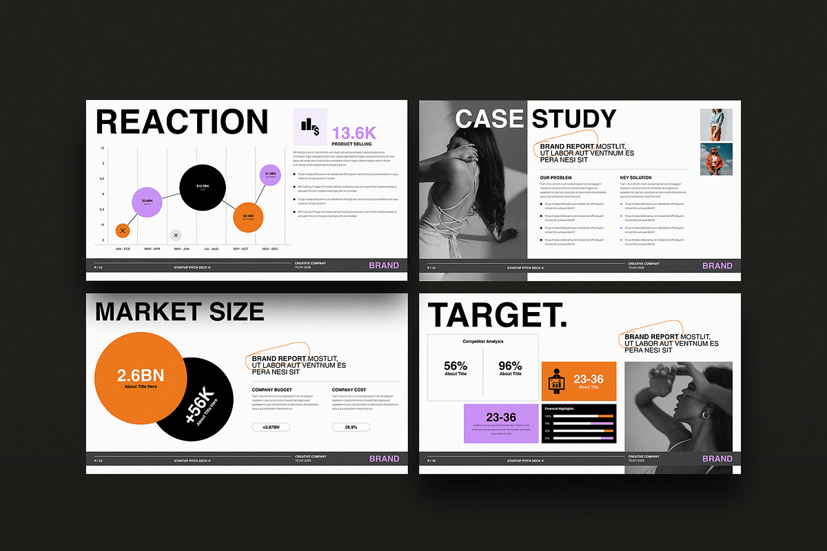 Pitch Deck Presentation Template, a Presentation Template by NorthPeak (Photo 8 of 11)