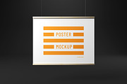 Poster / Art Mockup Set, a Print Template by professorinc (Thumbnail 5 of 6)