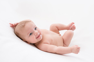 Cute baby on a white background featuring adorable, baby, and girl