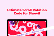 Showit Parallax Animation Code, a Websites & App Template by MOAROShop (Thumbnail 1 of 8)