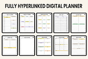 2025-2026 Digital Vision Board Plann, a Stationery Template by Designmela01 (Thumbnail 2 of 8)