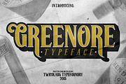 Greenore, a Serif Font by Twicolabs Fontdation (Thumbnail 1 of 7)