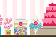 Celebration Party Table, an Illustration by eightcrazy (Thumbnail 2 of 3)